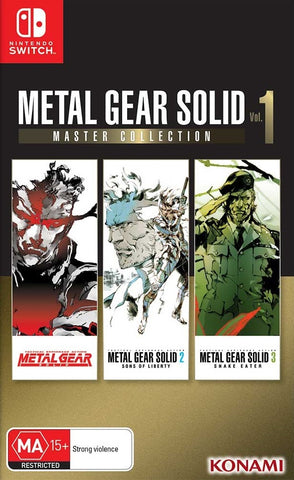 Metal Gear Solid: Master Collection Vol. 1 Day One Edition - Nintendo Switch
