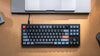 Keychron V3 80% RGB Keychron K Red Fully Assembled w/ Knob Hot-Swappable QMK Custom Mechanical Keyboard Frosted Black