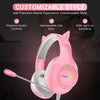 Playmax RGB Cat Ear Headset (Pink)