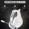 Playmax RGB Cat Ear Headset (White)