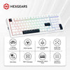 Hexgears Synergy WarpSpeed E4 Pro 99-Key RGB Wireless Mechanical Gaming Keyboard - White