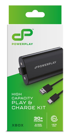 PowerPlay Xbox High Capacity Play & Charge Kit