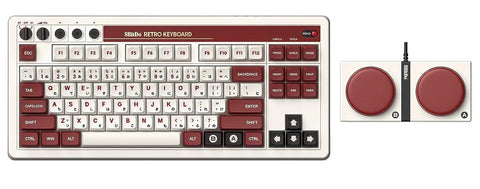 8Bitdo Retro Mechanical Keyboard (Fami Edition) - PC Games