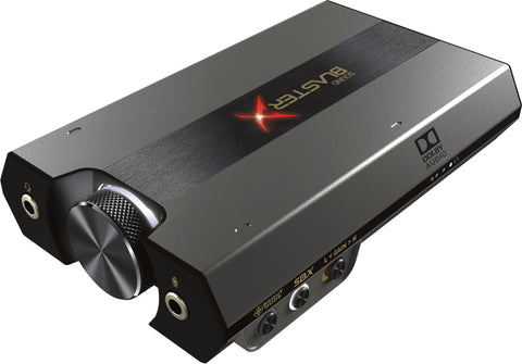 Creative Sound BlasterX G6 7.1 HD External Console Gaming DAC Amp Headphones