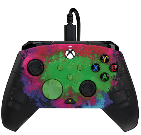 PDP Rematch Glow Wired Controller (Space Dust)