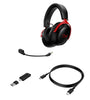 HyperX Cloud III Wireless Gaming Headset (Black & Red)