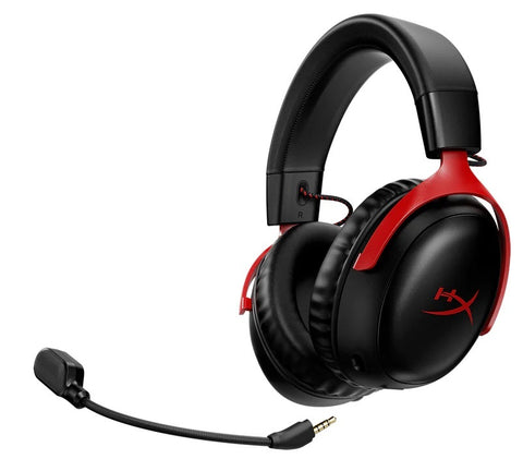 HyperX Cloud III Wireless Gaming Headset (Black & Red)