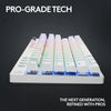 Logitech G PRO X TKL LIGHTSPEED Gaming Keyboard (White)