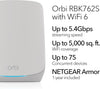 Netgear Orbi RBK762S AX5400 Tri-band WiFi 6 Mesh System (Router + 1 Satellite)