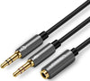 Ugreen Dual 3.5mm Male To 3.5mm Female Audio Cable