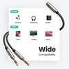 Ugreen Dual 3.5mm Male To 3.5mm Female Audio Cable