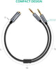 Ugreen Dual 3.5mm Male To 3.5mm Female Audio Cable