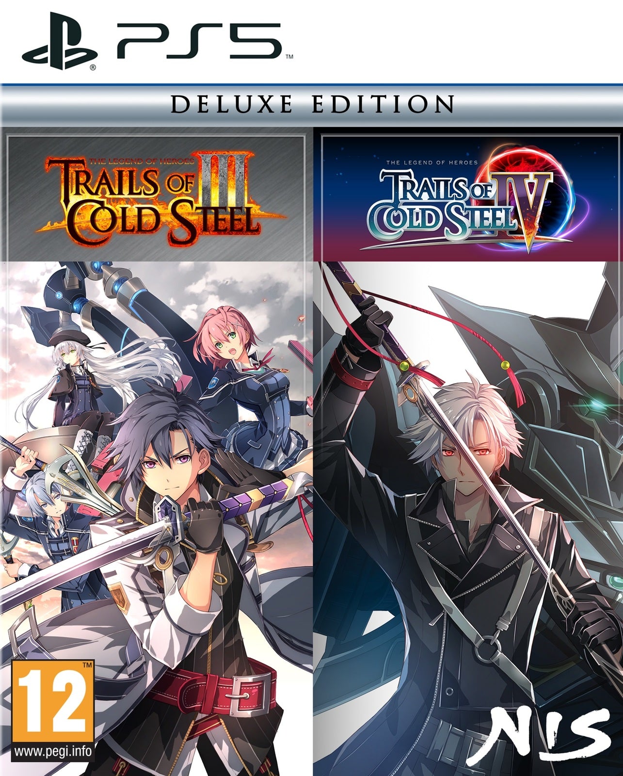 The Legend of Heroes: Trails of Cold Steel III / The Legend of Heroes: Trails of Cold Steel IV Deluxe Edition - PS5