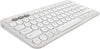 Logitech Pebble Keys 2 K380s Bluetooth Keyboard Tonal White