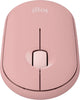 Logitech Pebble Mouse 2 M350s Bluetooth Mouse Tonal Rose