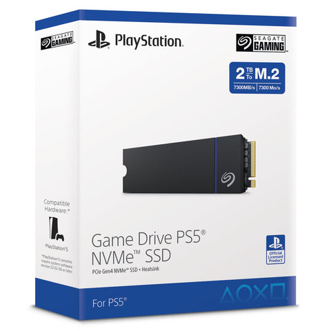 2TB Seagate Game Drive PS5 NVME SSD