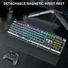 AULA Mechanical Gaming Keyboard with Rainbow Backlight - Black