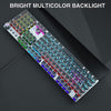 AULA Mechanical Gaming Keyboard with Rainbow Backlight - Black