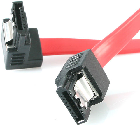 45mm StarTech Latching SATA to Right Angle SATA Serial ATA Cable
