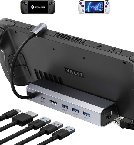 JSAUX 6-in-1 Docking Station for Handheld Consoles