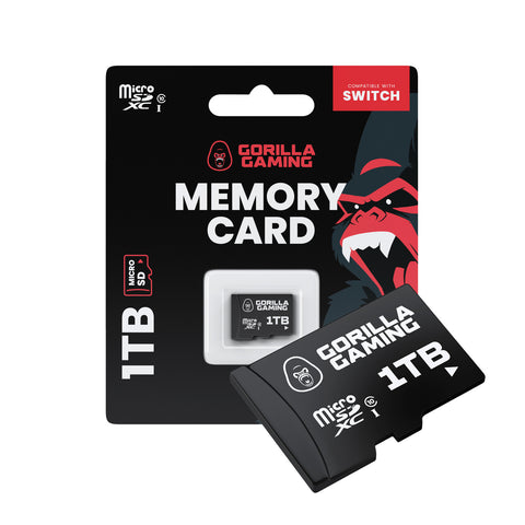 Gorilla Gaming 1TB Memory Card (Switch)