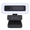 Bonelk USB Webcam Pro LED, Clip On, 1080p (Black)