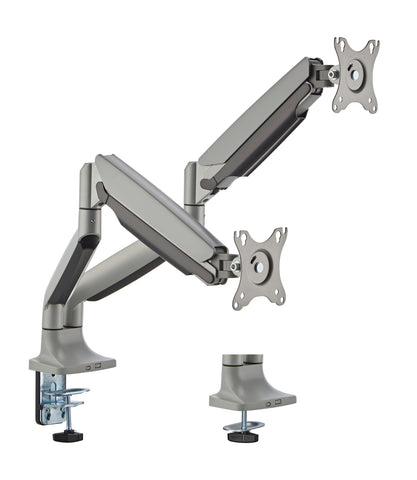 Gorilla Arms Dual Screen Heavy-Duty Gas Spring Monitor Arm for 17"-35" Displays