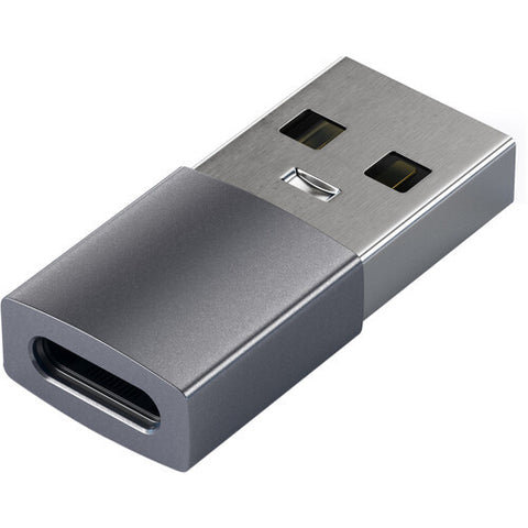 Satechi:Aluminium USB-A to USB-C Adapter (Space Grey)