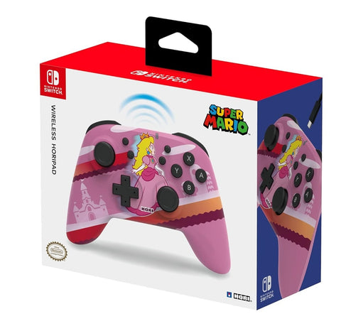 Switch Wireless HORIPAD (Peach) by Hori