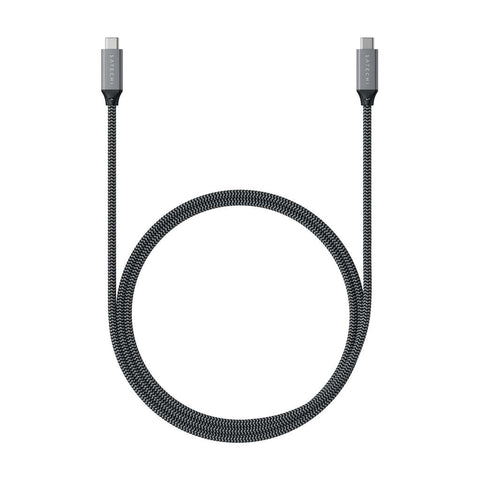 SATECHI: USB4 USB-C to USB-C 40Gbps Data / 100W Charging Cable - 80cm