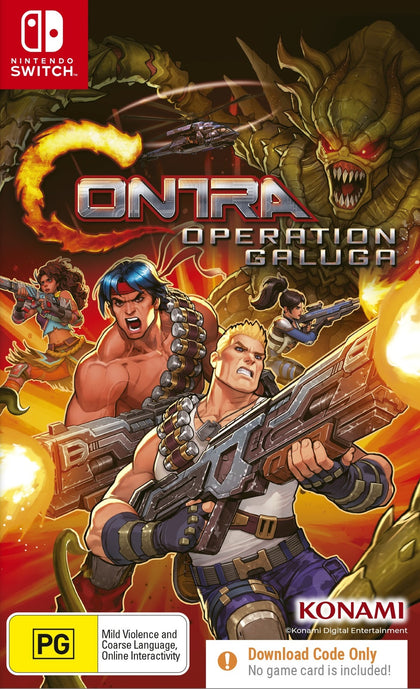 Contra Operation Galuga (code in box)