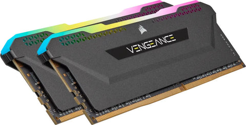 32GB Corsair Vengeance RGB PRO SL DDR4-3200 (2x16GB) C16 Dual RAM Kit Black