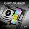 32GB Corsair Vengeance RGB DDR5-6400 (2x16GB) CL36 Dual RAM Kit White