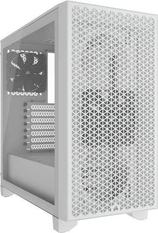 Corsair 3000D Airflow Tempered Glass Mid Tower Case White