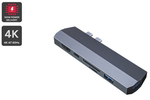 Kogan 7-in-1 100W PD USB-C Hub for Macbooks (4K, 60Hz)