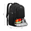 17 Inch Laptop Backpack With Insulated Compartment/usb Port - Black