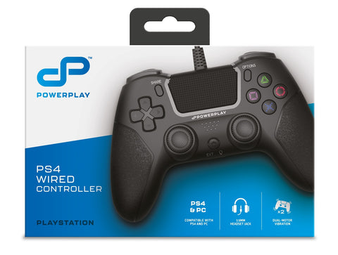 PowerPlay PS4 Wired Controller (Black)