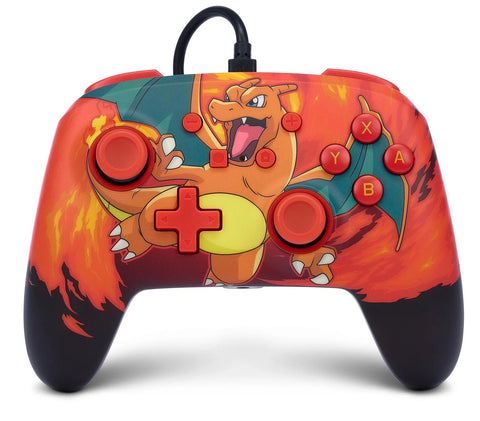 PowerA Enhanced Wired Controller for Nintendo Switch (Pokemon Charizard Vortex)