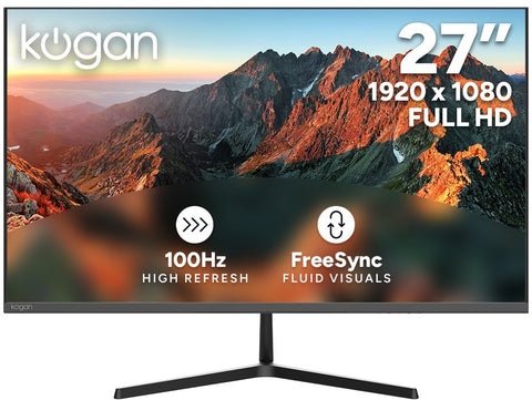 Kogan 27" Full HD 100Hz Frameless FreeSync Monitor (1920 x 1080)