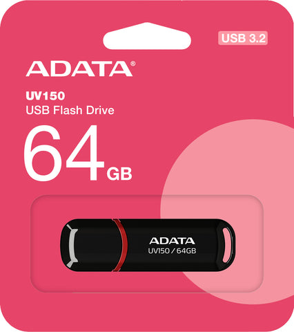 64GB ADATA UV150 Dashdrive USB 3.0 Flash Drive (Black)