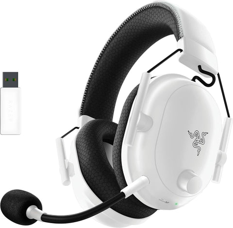 Razer BlackShark V2 PRO (PlayStation Licensed) Wireless Gaming Headset (White)