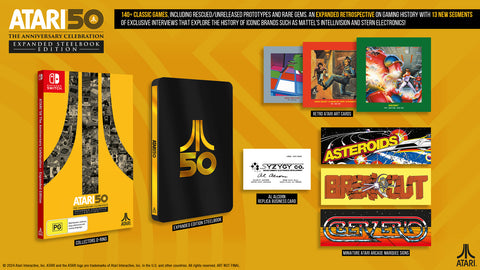 Atari 50th Anniversary Celebration Expanded Steelbook Edition (Switch)