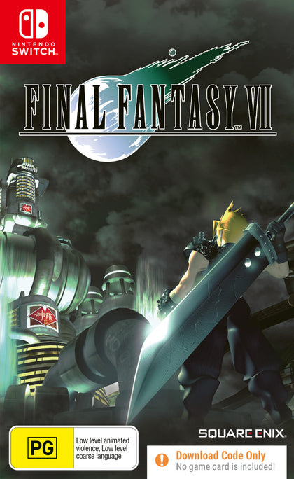 Final Fantasy VII (code in box)