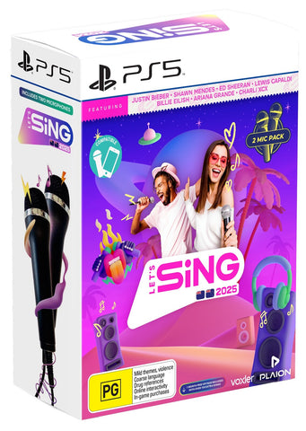 Let's Sing 2025 Double Mic Bundle