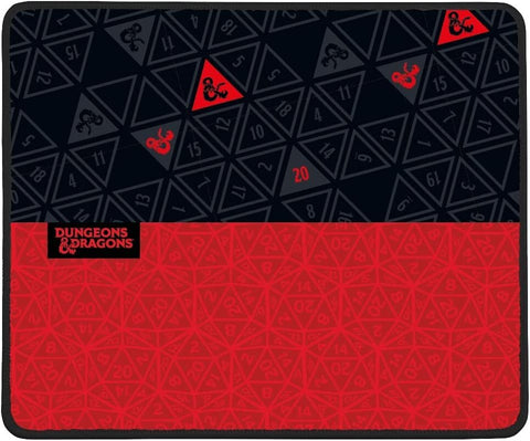 Konix Dungeons & Dragons Gaming Mousepad (Black & Red)