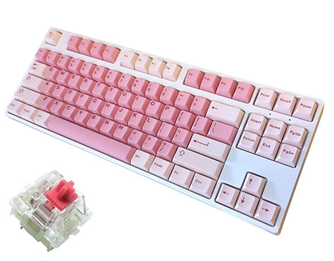 MoonParadise White Cherry MX Silent Red Venus V80 No Backlit