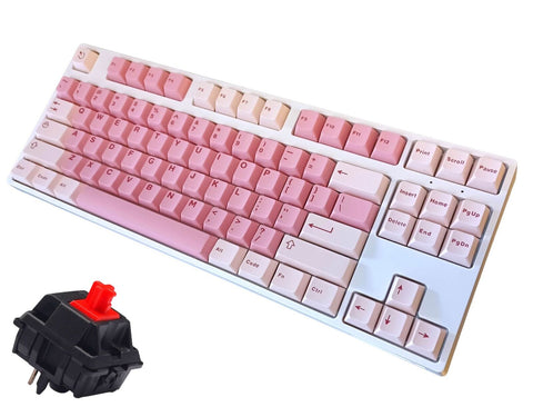 MoonParadise White Cherry MX Red Venus V80 No Backlit