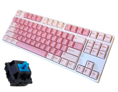 MoonParadise White Cherry MX Blue Venus V80 No Backlit