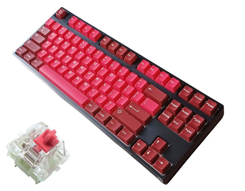 MoonParadise Black Cherry MX Silent Red Mars V80 No Backlit