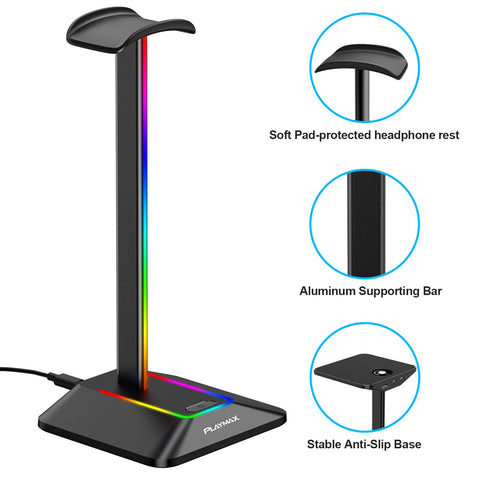 Playmax RGB Headset Stand